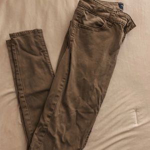 AE stretch beige pants
